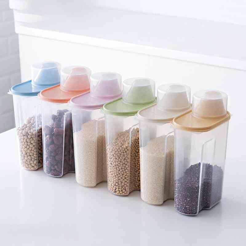 Plastic Clear Container Food Storage Box Set