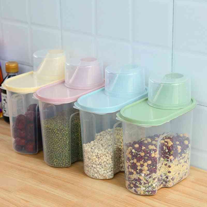 Plastic Clear Container Food Storage Box Set