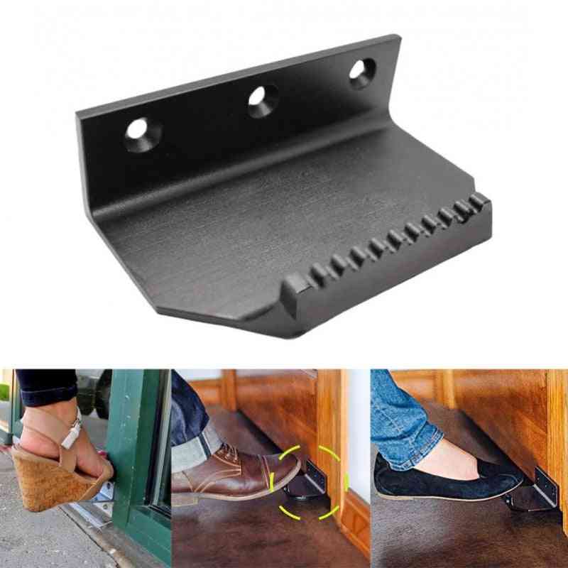 Touchless Door Opener, Stainless Steel Foot Handle