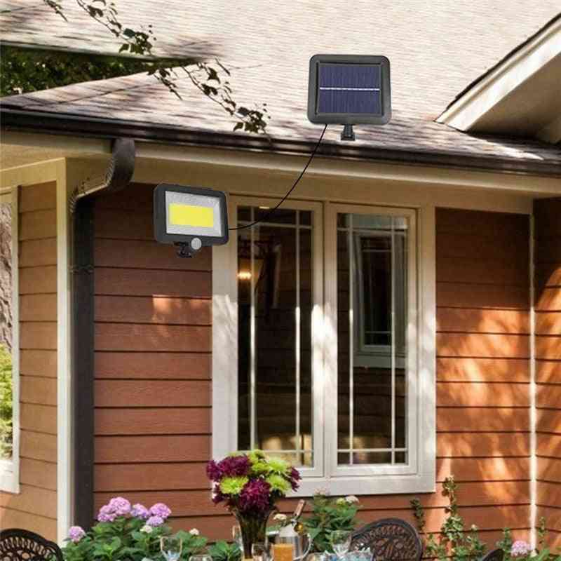 Led Light - Outdoor Solar Powered Sunlight For Garden Security Night Wall Split Lamp