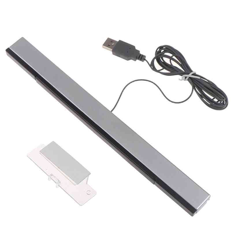Wii Sensor Bar Wired Receivers - Ir Signal Ray Usb Plug