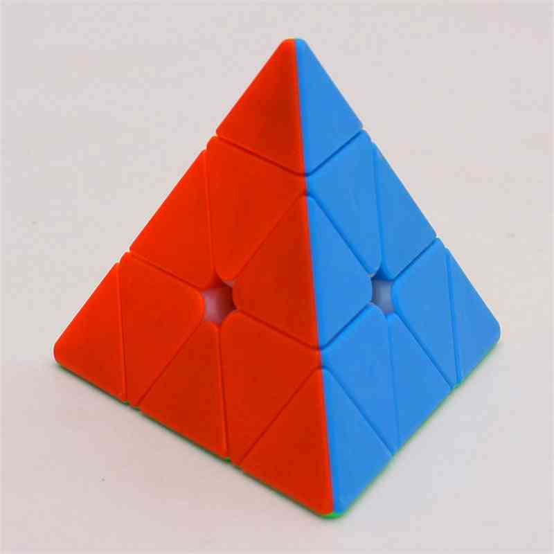 Trojuholníková pyramída magická rýchlostná kocka - vzdelávacia hra fors