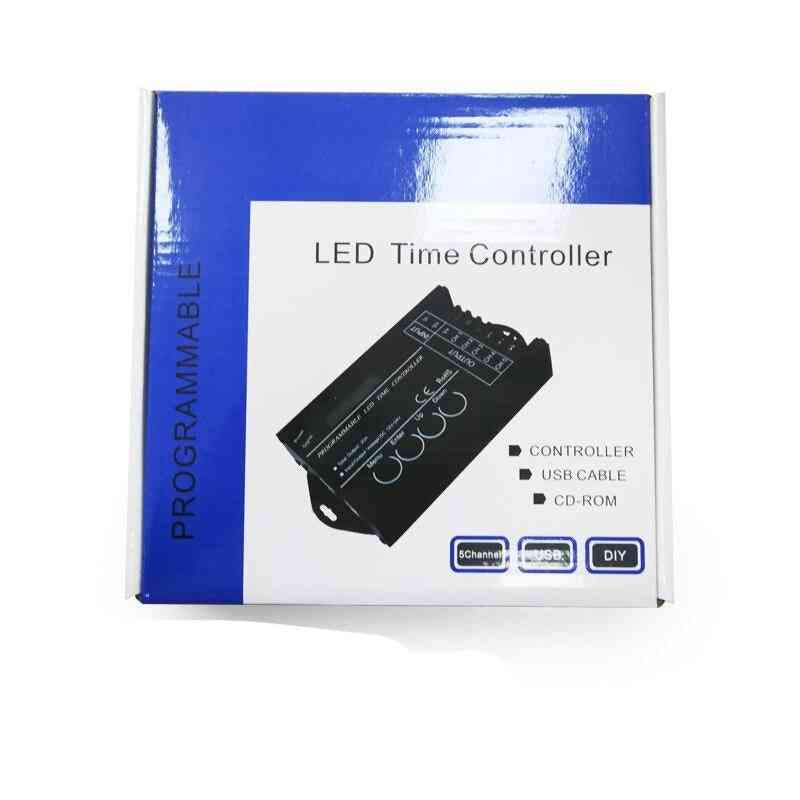 Ulepszony programowalny czasowo 5-kanałowy kontroler światła tc420 / tc421, szeroko stosowany w akwariach, akwariach do uprawy roślin - TC420