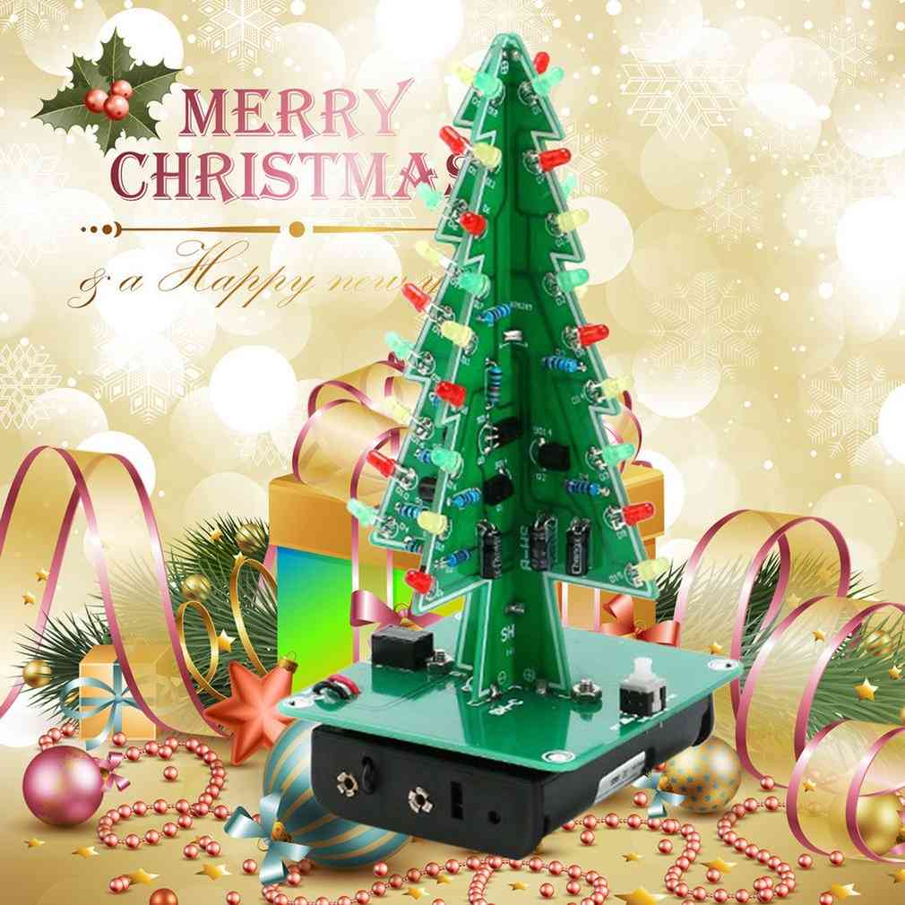 3d Christmas Tree Led Kit With Flash Circuit Parts