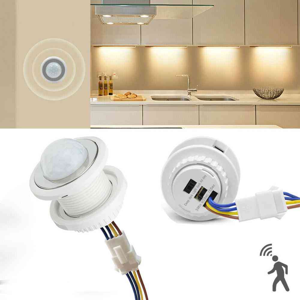 Pir Infrared Body Motion Sensor And Control Switch -with Automatic Light