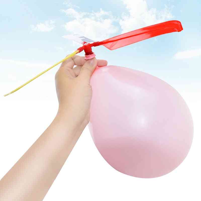Funny Traditional Classic Sound Balloon Helicopter -s Play Flying