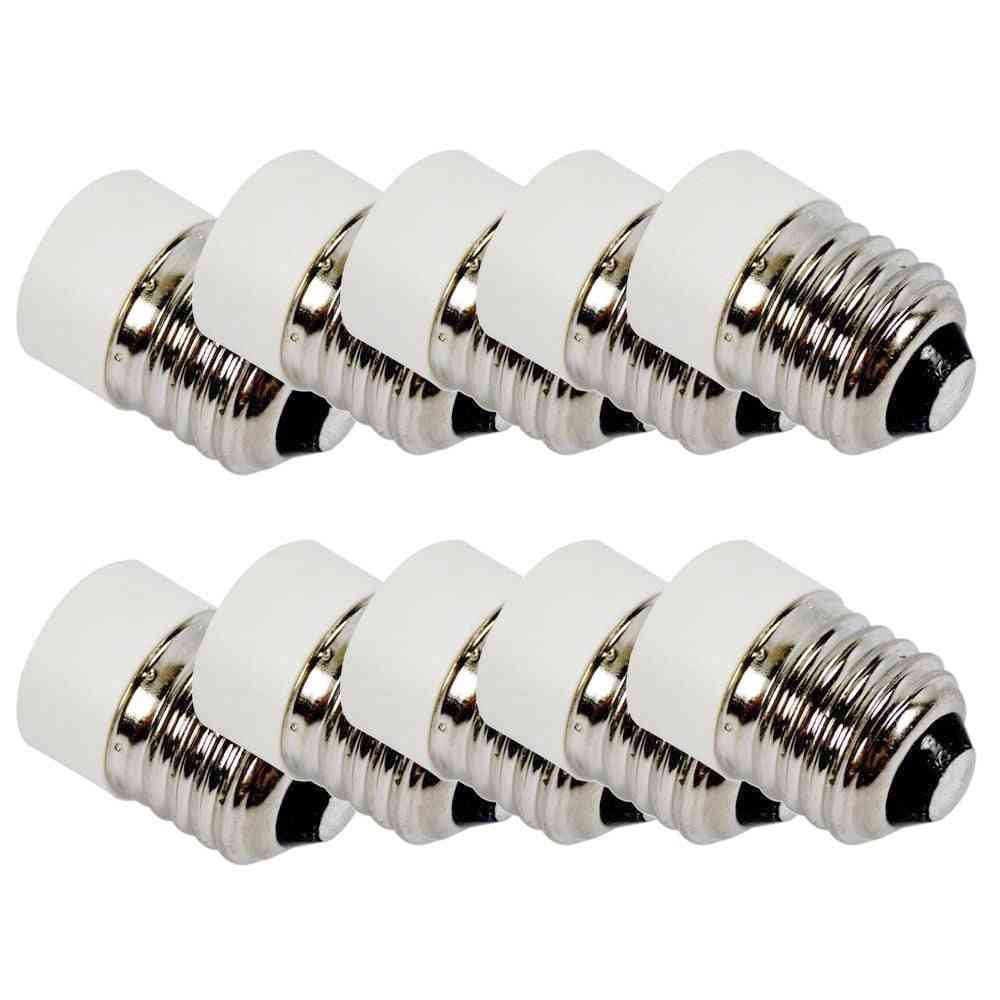 E27 Male Plug To E14 Female Adapter Converter Led Lamp Bulb