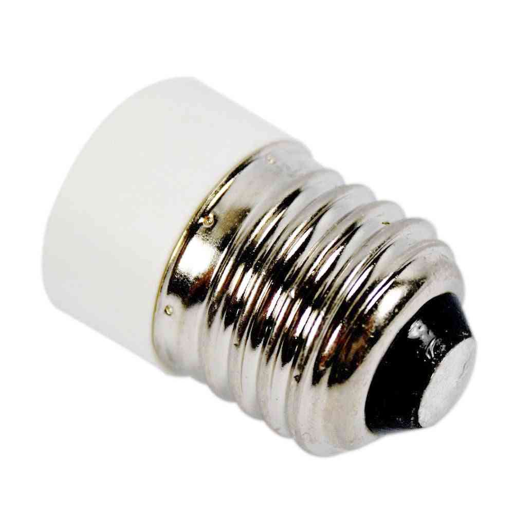 E27 Male Plug To E14 Female Adapter Converter Led Lamp Bulb