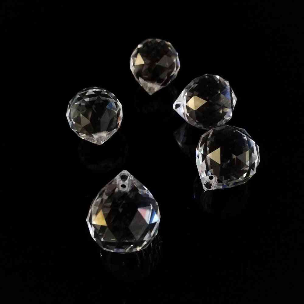 1-2 Piece Clear Crystals Glass Ball