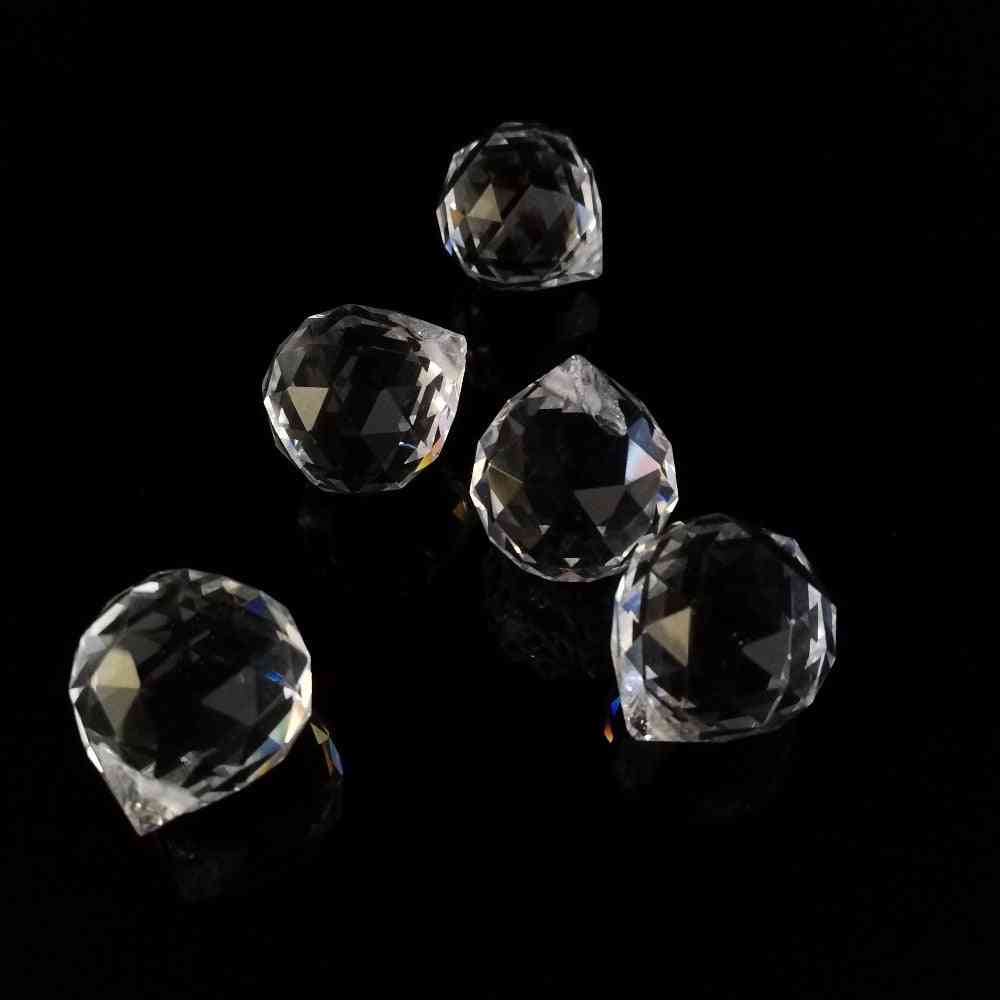 1-2 Piece Clear Crystals Glass Ball