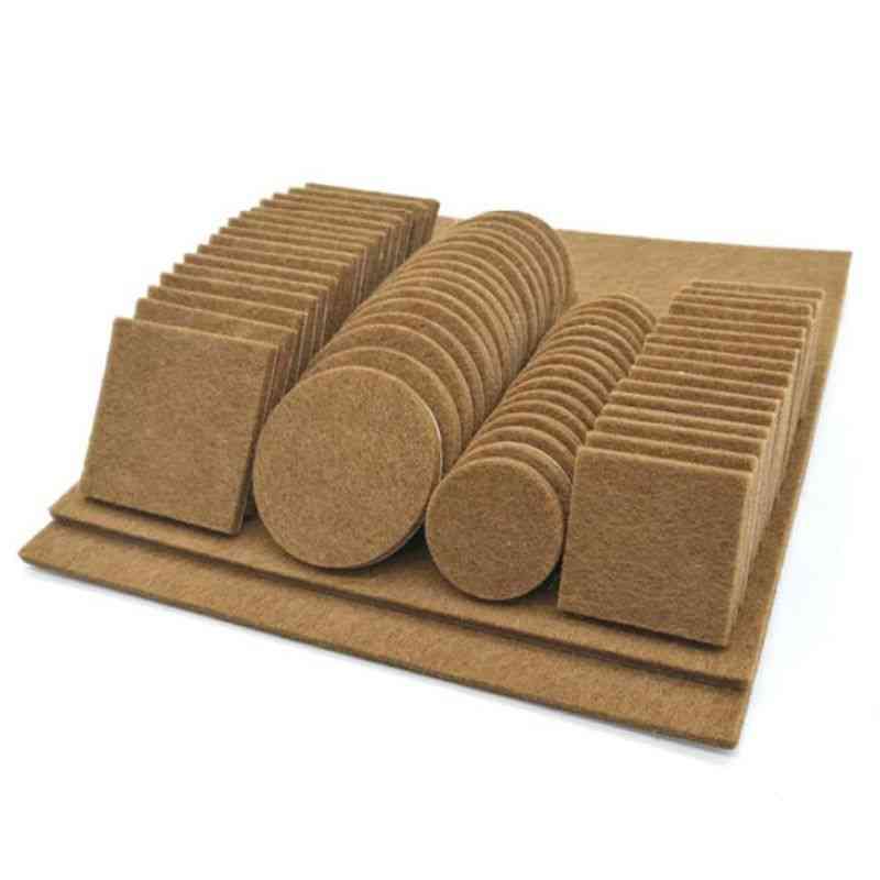 Self- Adhesive Felt Floor Protector Pads For Furniture Chair And Table Leg