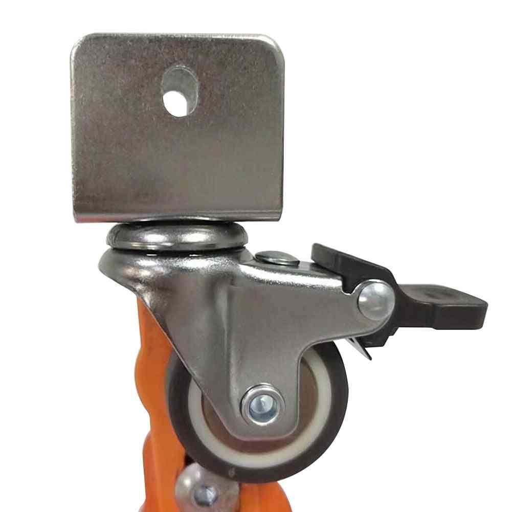 Heavy Duty Castor Wheel, Non-slip Mute Chair Swivel Furniture Office Replacement Brake Roller