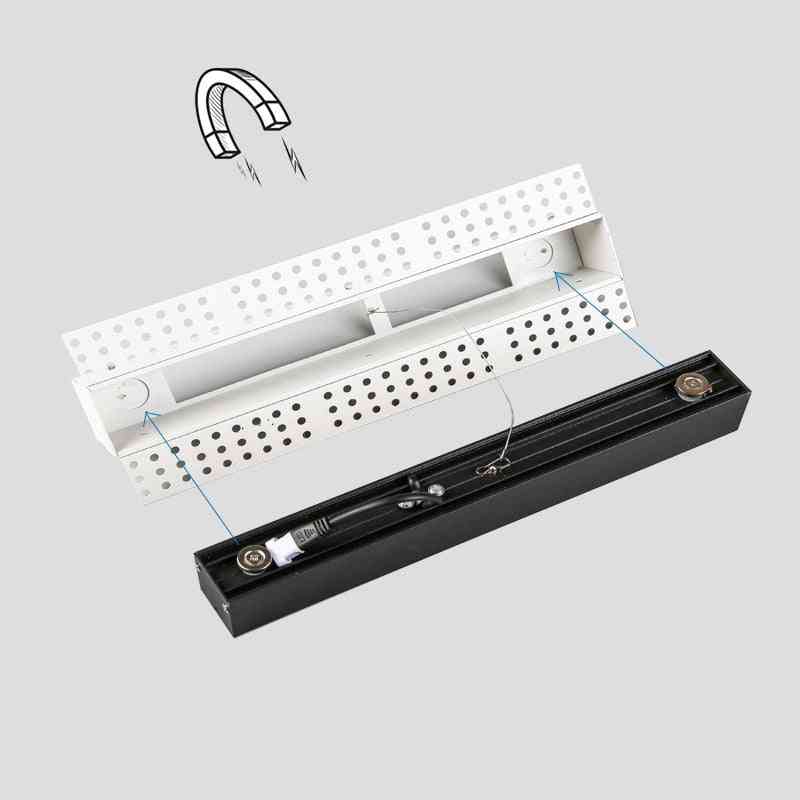 Main Lighting Trimless Led Magnetic Linear Recessed Modern Grille Light