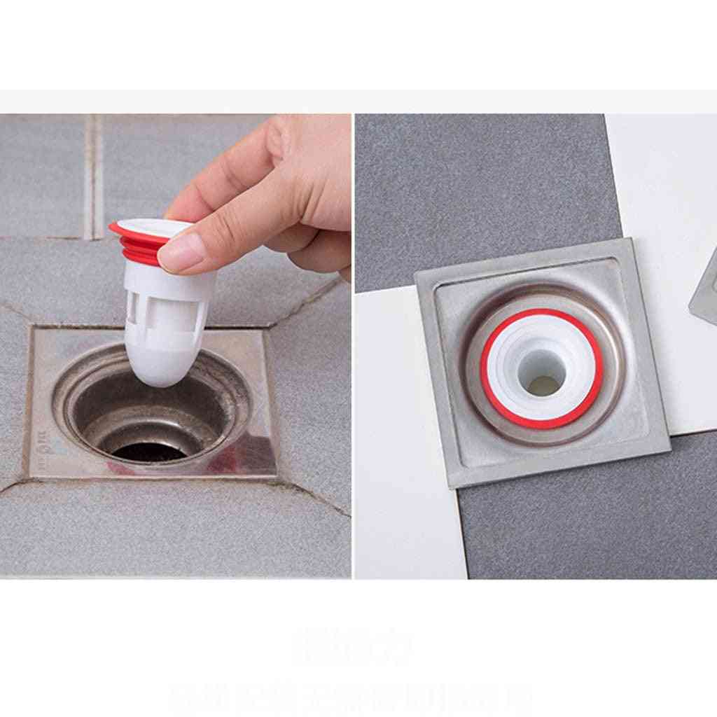 Deodorant Floor Drain Cover - Bath Shower Floor Strainer Plug Trap Siphon Sink