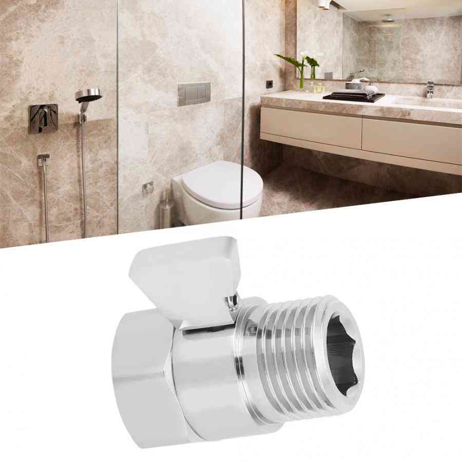 Shower Head Flow Control Shut Off Stop Valve For Water Saver