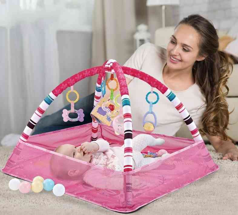 Play Mat Rug - Fitness Frame Activity For Baby