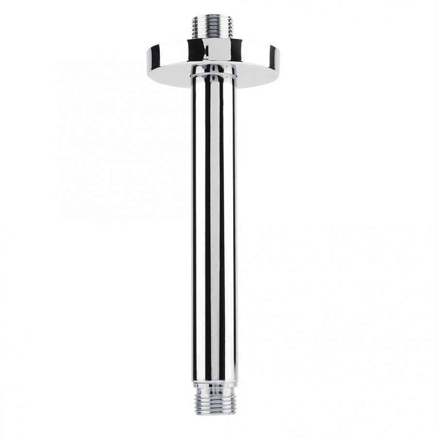 Shower Arm Pipe Stainless Steel, Round Top Shower Arm Pipe, Wall Mount For Bathroom Ceiling Shower Head