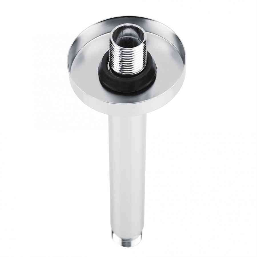 Shower Arm Pipe Stainless Steel, Round Top Shower Arm Pipe, Wall Mount For Bathroom Ceiling Shower Head