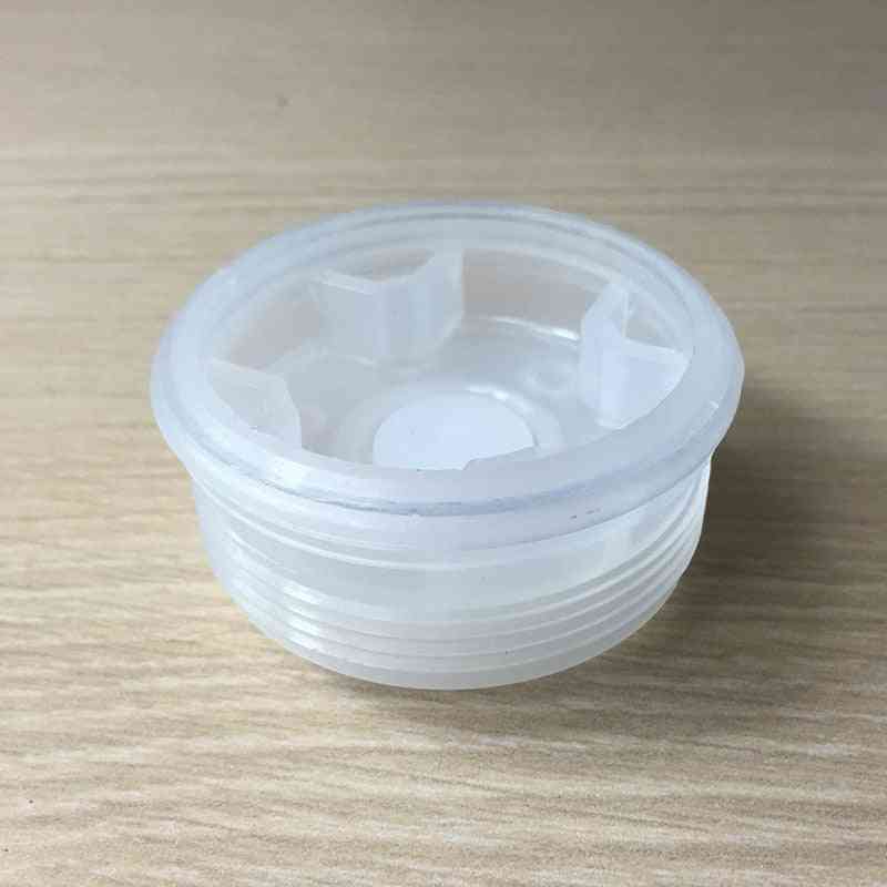 Auspuffschraube aus Kunststoff - Entlüftungsventil mit feinen Zähnen für atmungsaktiven Deckel des ibc-Tanks (Foto)