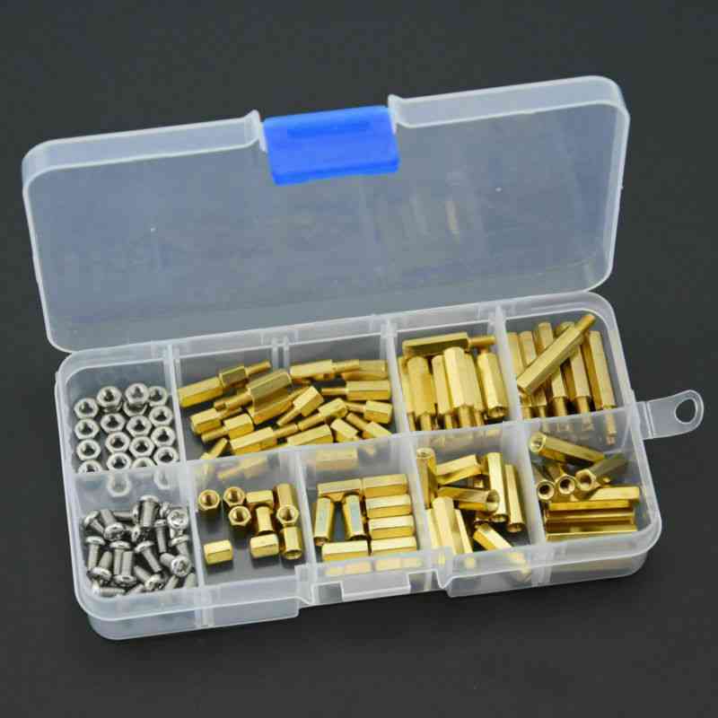 M3 Brass Gasket Bracket And Nut Screw Sorting Kit