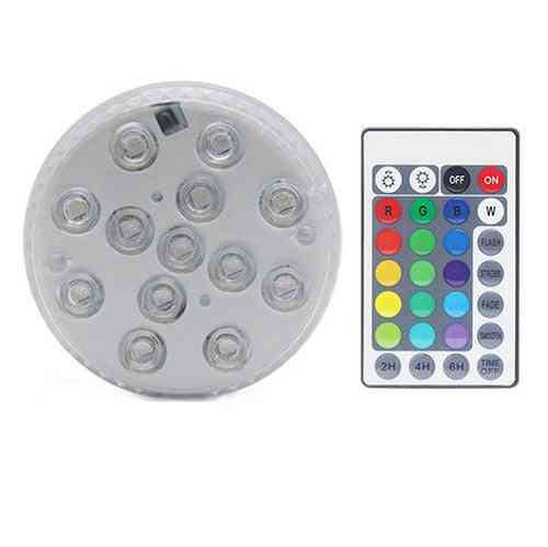 Led Rgb Submersible Light With Magnet And Suction Cup