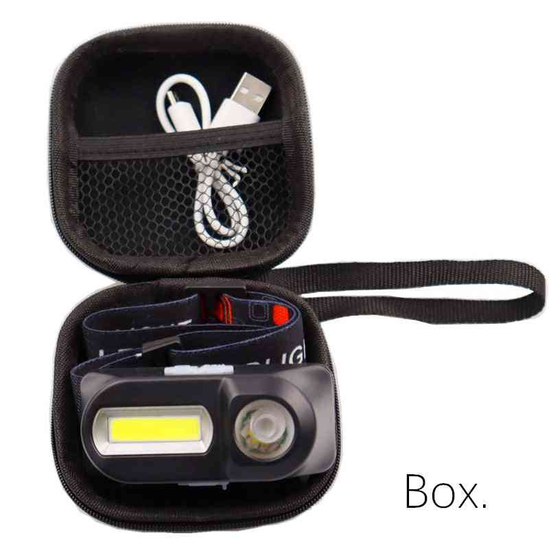 Prijenosna prednja svjetiljka mini xpe + cob s mogućnošću punjenja, za kampiranje