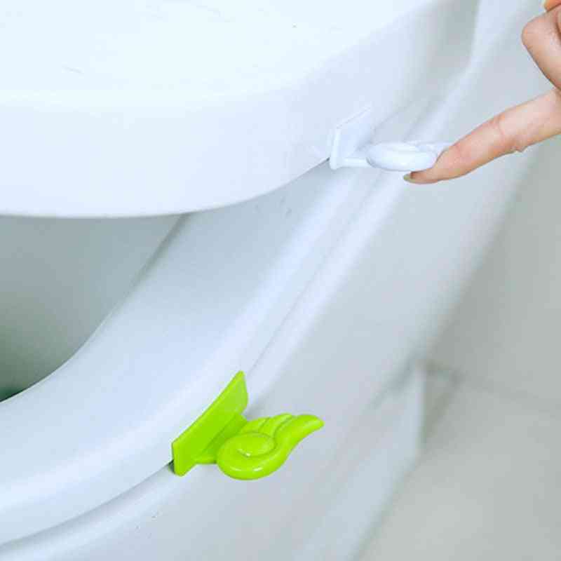 Not Dirty Portable Lid Toilet Seat Angel Wing Lift, Toilet Seat Accessories, Toilet Seat Lifter