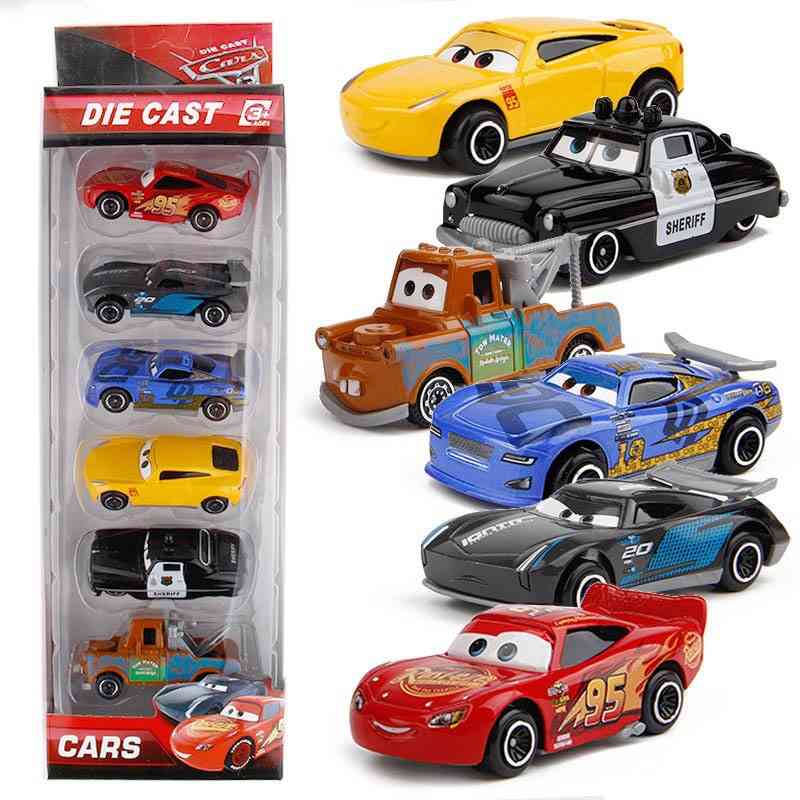 Disney Pixar Car 3 Lightning, Mcqueen, Jackson Storm Mack Uncle Truck Toy For Boy