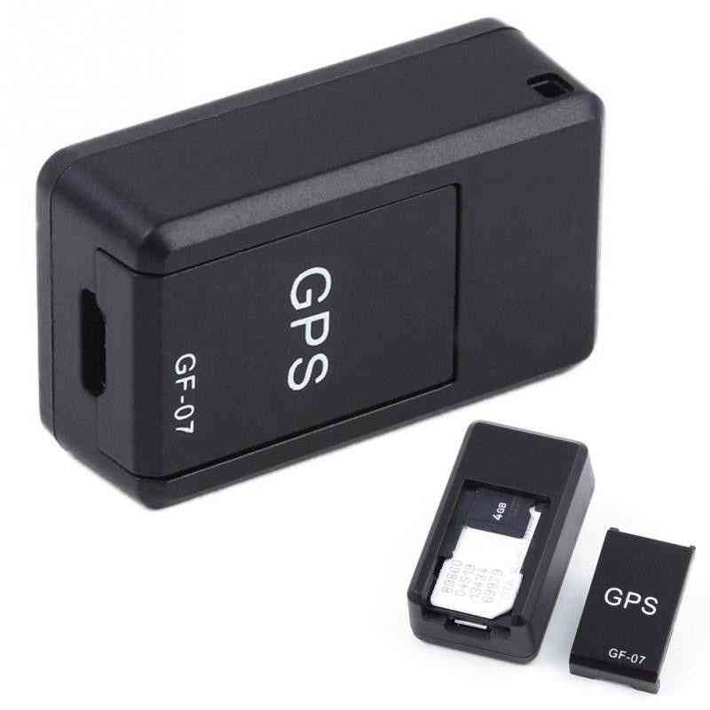Li-ion mini gps dispositivo de rastreamento magnético sos de longa espera para localização de veículo / carro / pessoa (preto) -