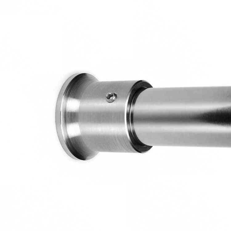 304 rozsdamentes acél, 25 mm-es zuhanyfüggöny-karima rögzítőcsavarokkal
