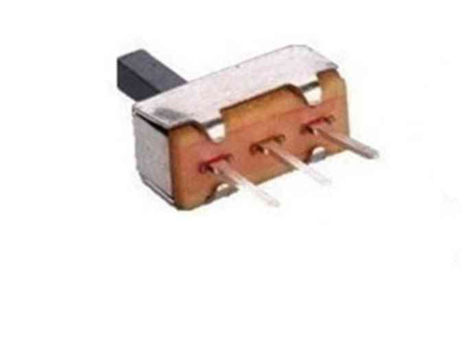 Interruptor micro deslizante com linha simples - dupla e horizontal
