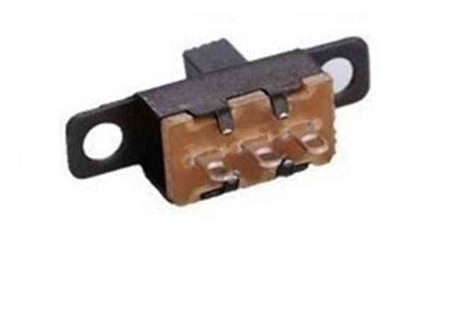 Interruptor micro deslizante com linha simples - dupla e horizontal