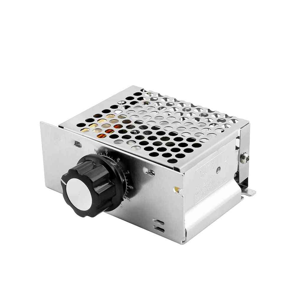 4000 W 220 V AC SCR Spanningsregelaar Dimmer Elektronische Motor 220 V Volt Regulator Dimmer Thermostaat Regulator -