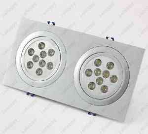 High Power 18 Led Ceiling Down Light -fixture Grill Lamps