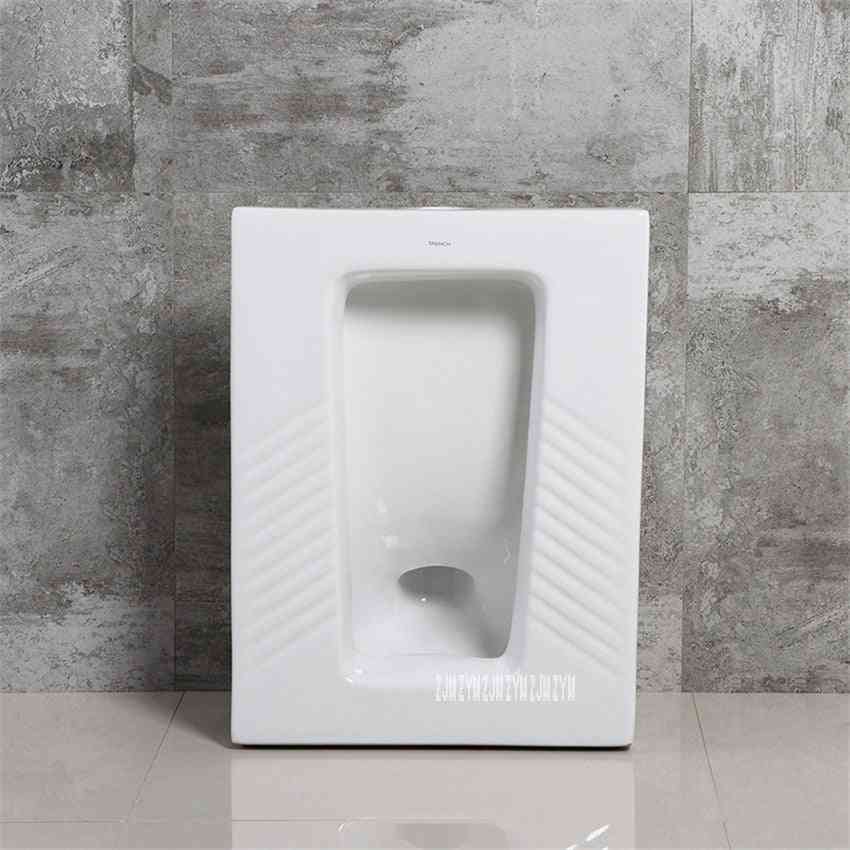Fürdőszoba illatbiztos nanométer - intelligens tisztító máz kerámia guggoló WC csúszásgátló zömök WC-serpenyő