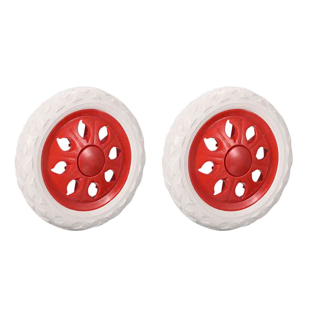 2pcs Shopping Cart Wheels- Trolley Caster Replacement