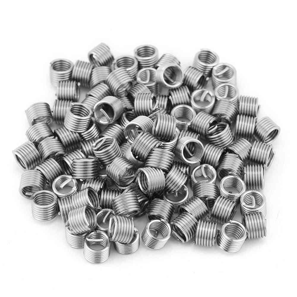 M6, Stainless Steel Thread Inserts- Helical Wired Screw Sleeve