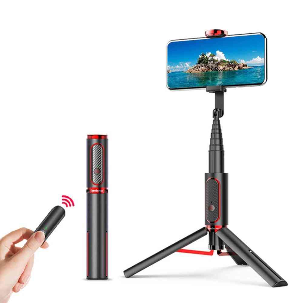 Mini Bluetooth Monopod - All In One Integrated Detachable Tripods