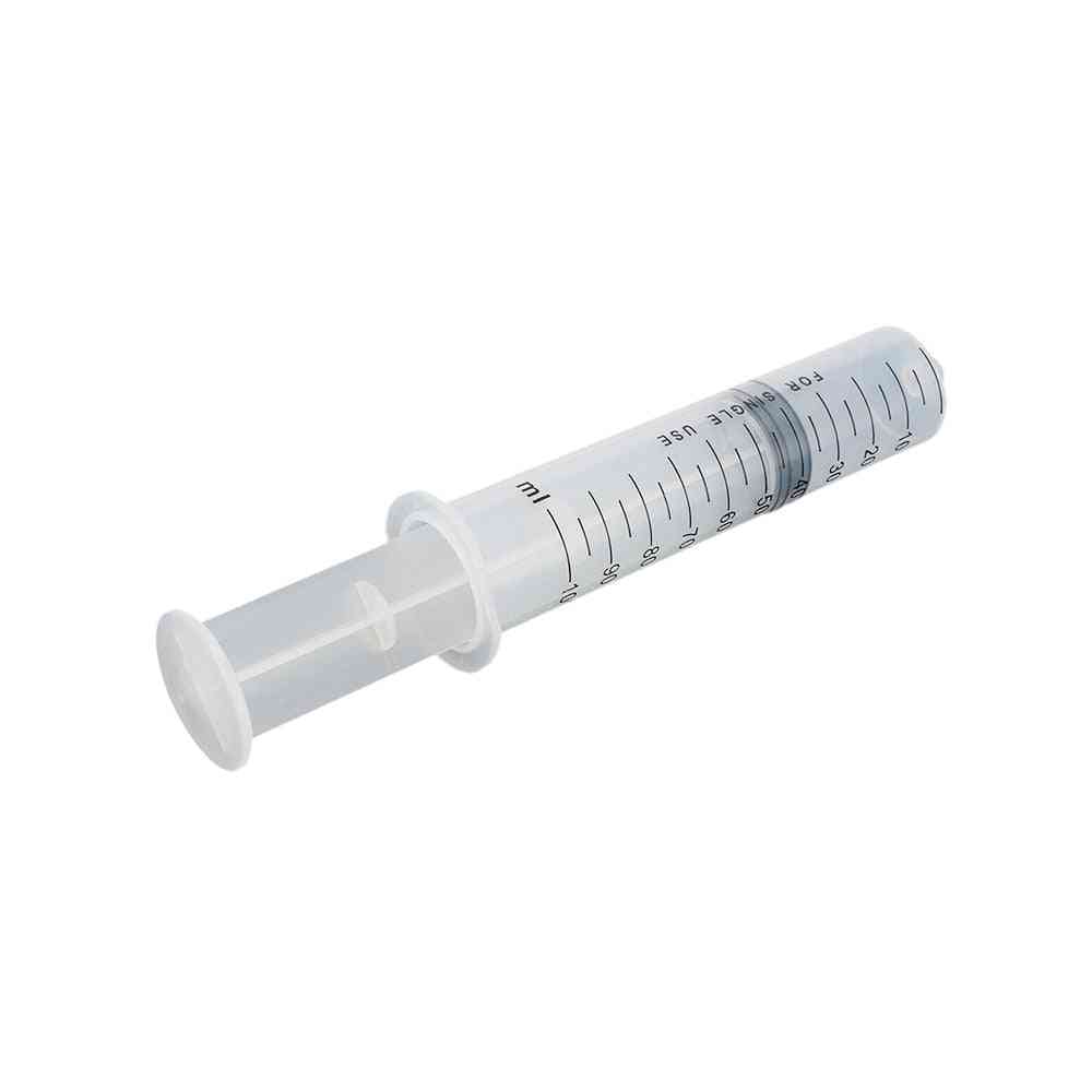 100ml Plastic Syringe With 80cm Clear Tube Kit Set For Measuring Nutrient