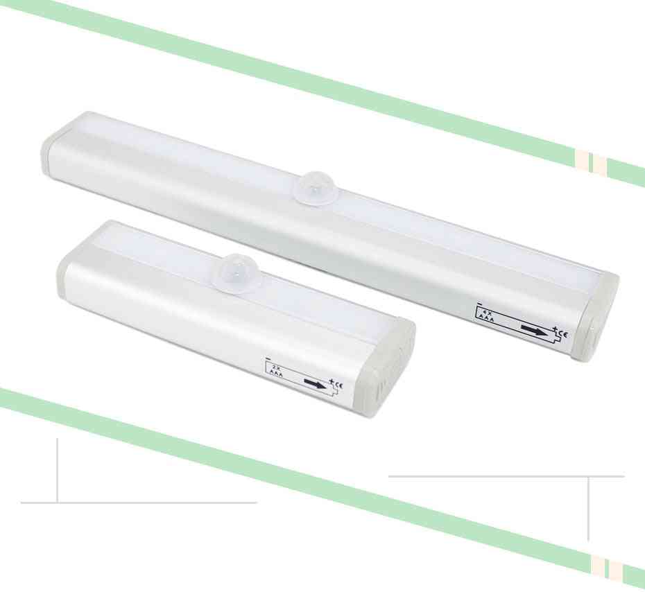 Pir senzor gibanja led omara cocina luči aluminijasta baterija led senzor bar stenska svetilka za omaro hodnik poti