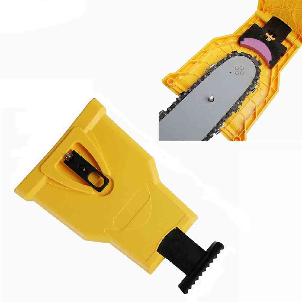 Portable Electric Chainsaw Sharpener Bar Mounted