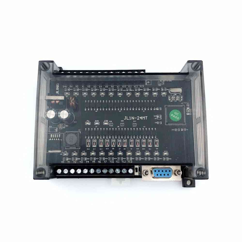 Plc fx1n-24mt може директно да задвижва електромагнитен клапан 12 точки в 12 точки програмируем логически контролер plc