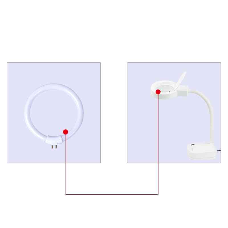 Kruhová kruhová trubica t4 - žiarivka g10q so 4 kolíkmi