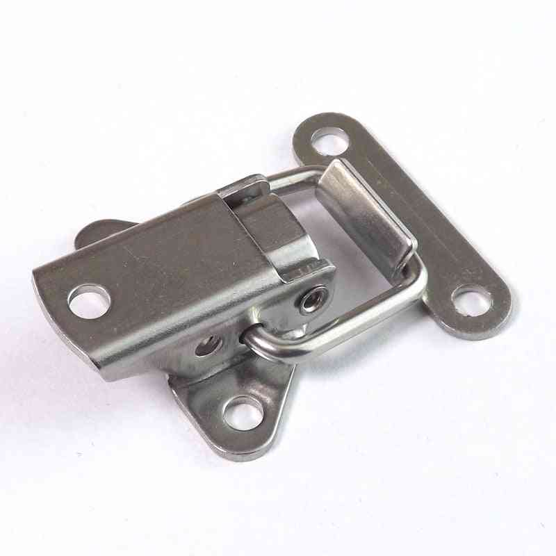 304 Stainless Steel Lock Hasps / Hinges For Furniture Hardware Accessories