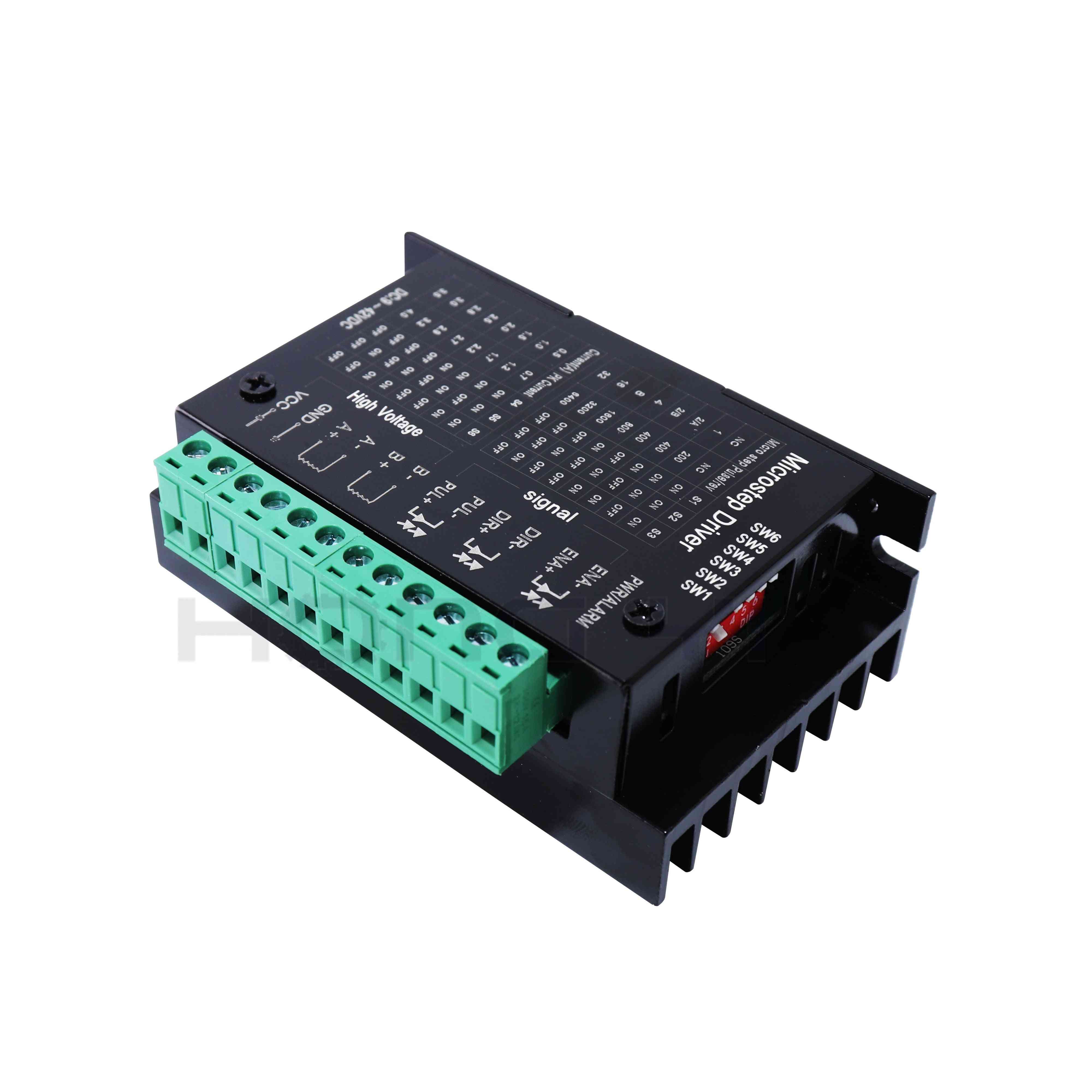 Tb6600 upgrade stappenmotor driver- s109aftg voor nema23 motor, 2 fase 4a cnc router controller voor 3d printer - tb6600 x1pcs