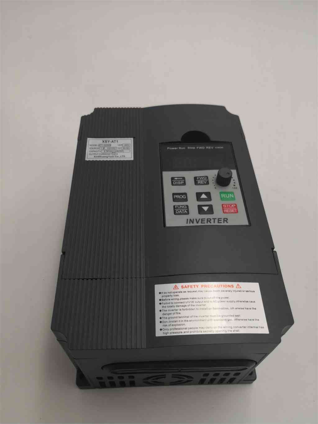 Vfd 1.5kw/2.2kw/4kw Inverter, Xsy-at1, Frequency Converter, Single-phase Input And 3-220v Output Motor Speed Controller