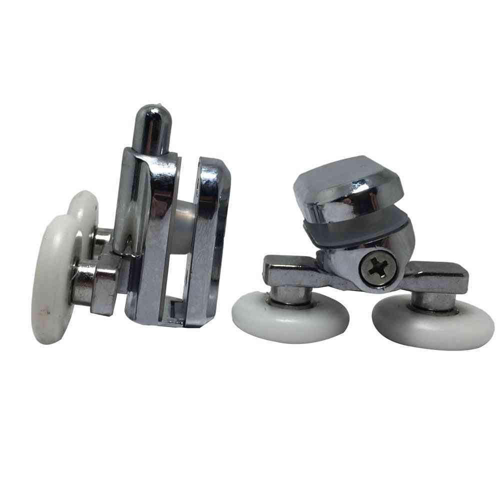 25mm Replacement Shower Door Fixing, Top And Bottom Wheels