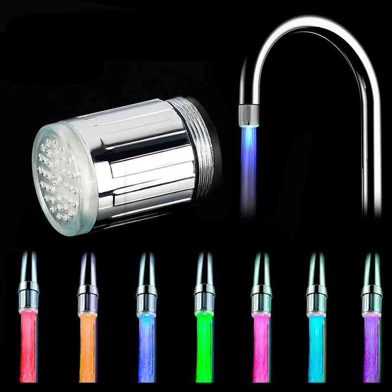 Water Faucet Rgb Color Light, Changing Control