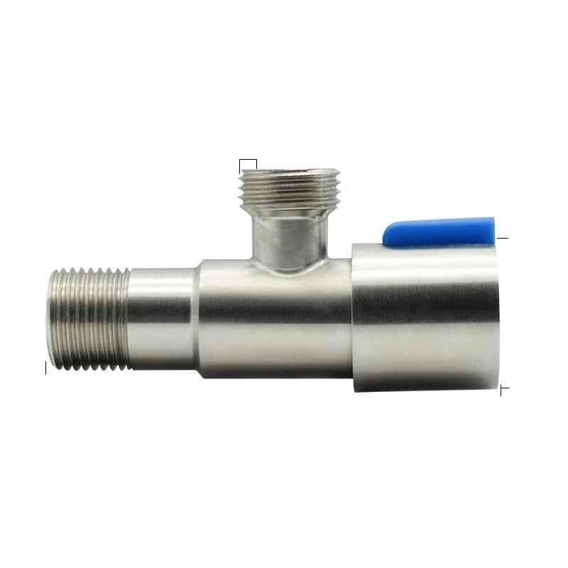 Hot & Cold Water Triangle Valve - Anti-explosion For Toilet
