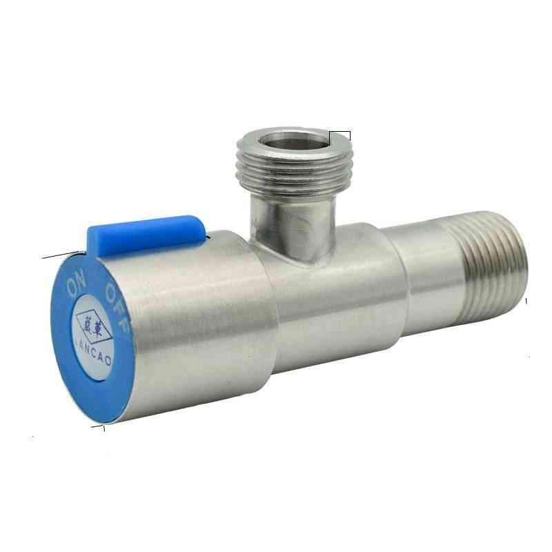Hot & Cold Water Triangle Valve - Anti-explosion For Toilet